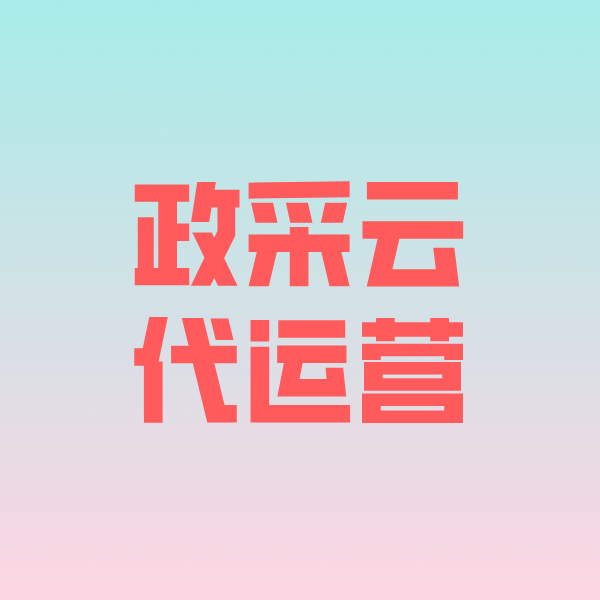 大成镇政采云代运营